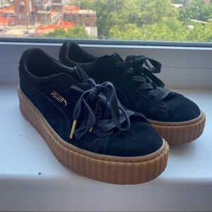 FENTY x Puma original black velvet creepers